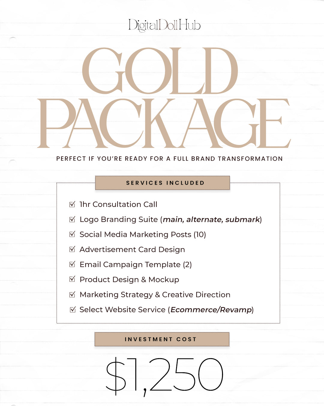 Gold Package