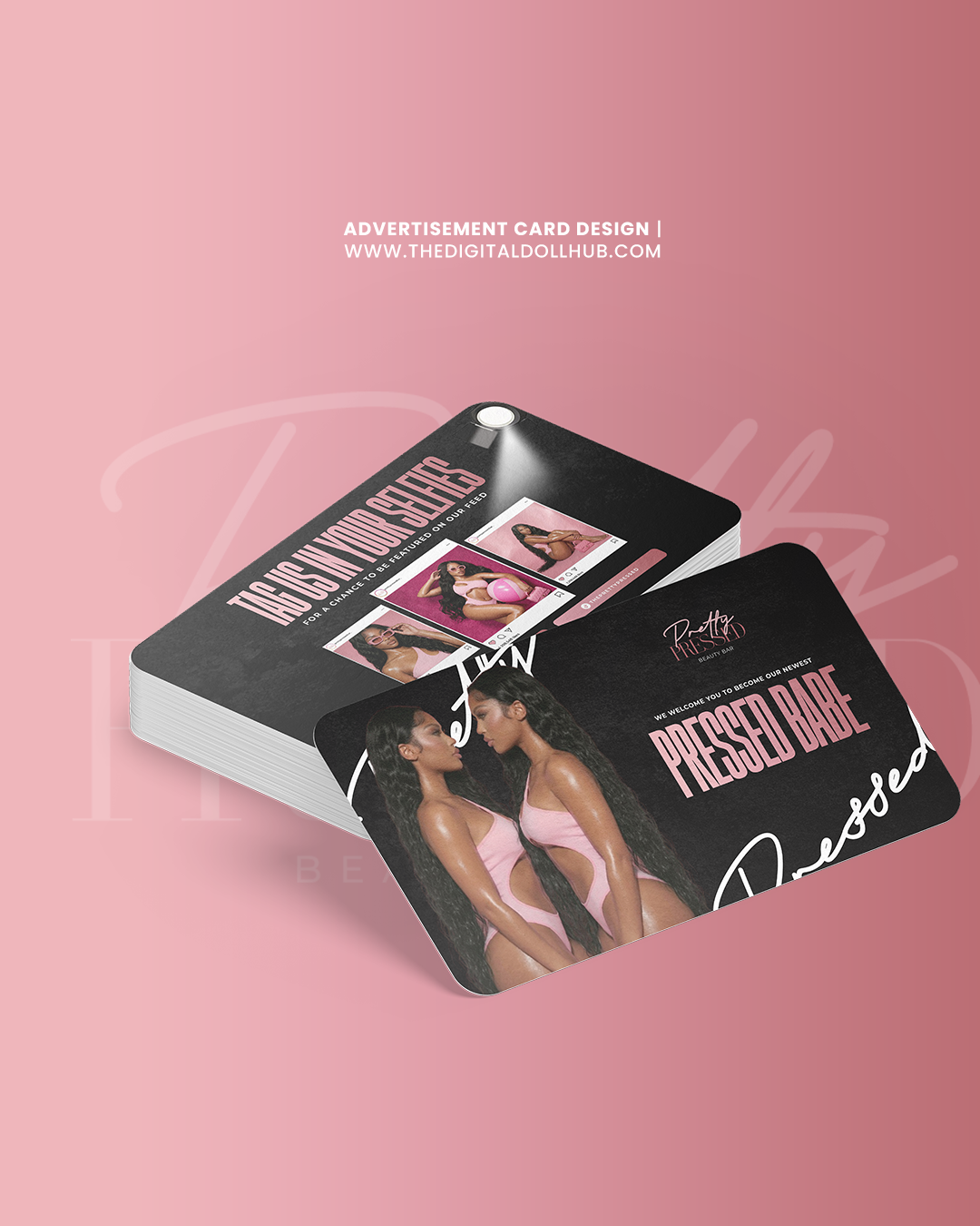 Advertisement Card Design