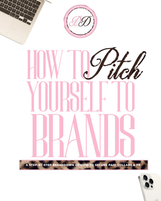 Pitching Yourself to Brands Email Template