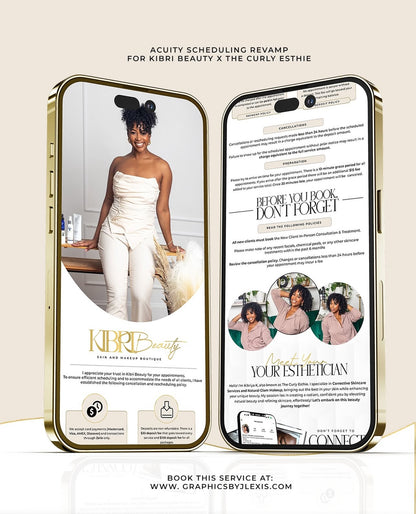 Acuity Scheduling Website