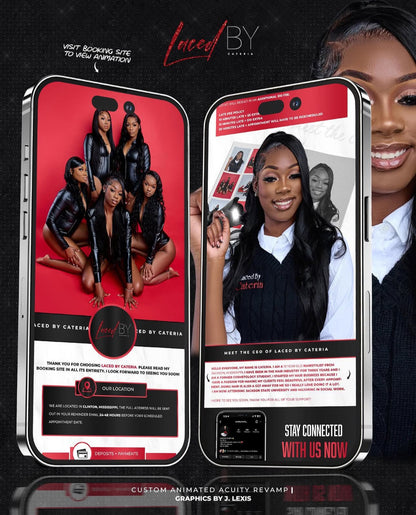 Acuity Scheduling Website