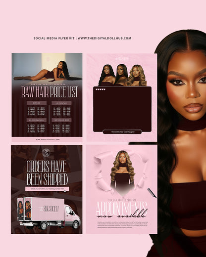 Social Media Flyer Kit