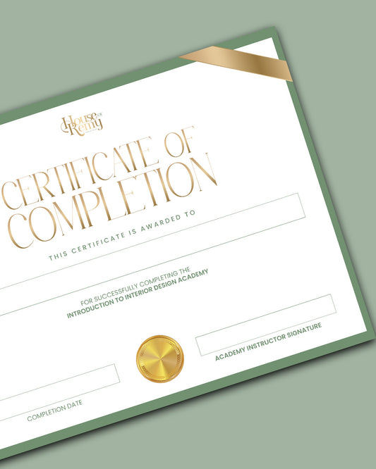 Custom Certificate Design